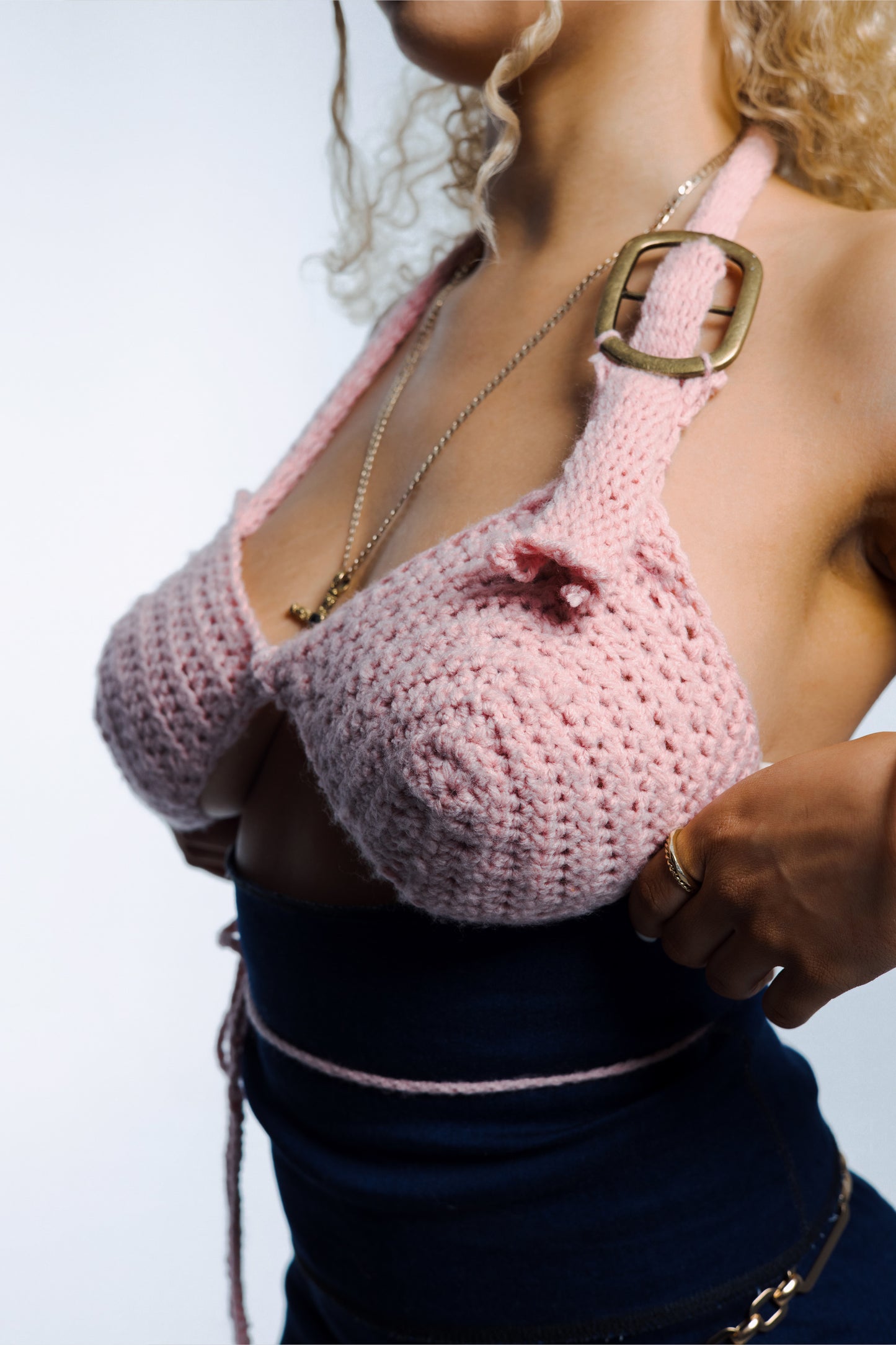 Tease Denim Skirt Set