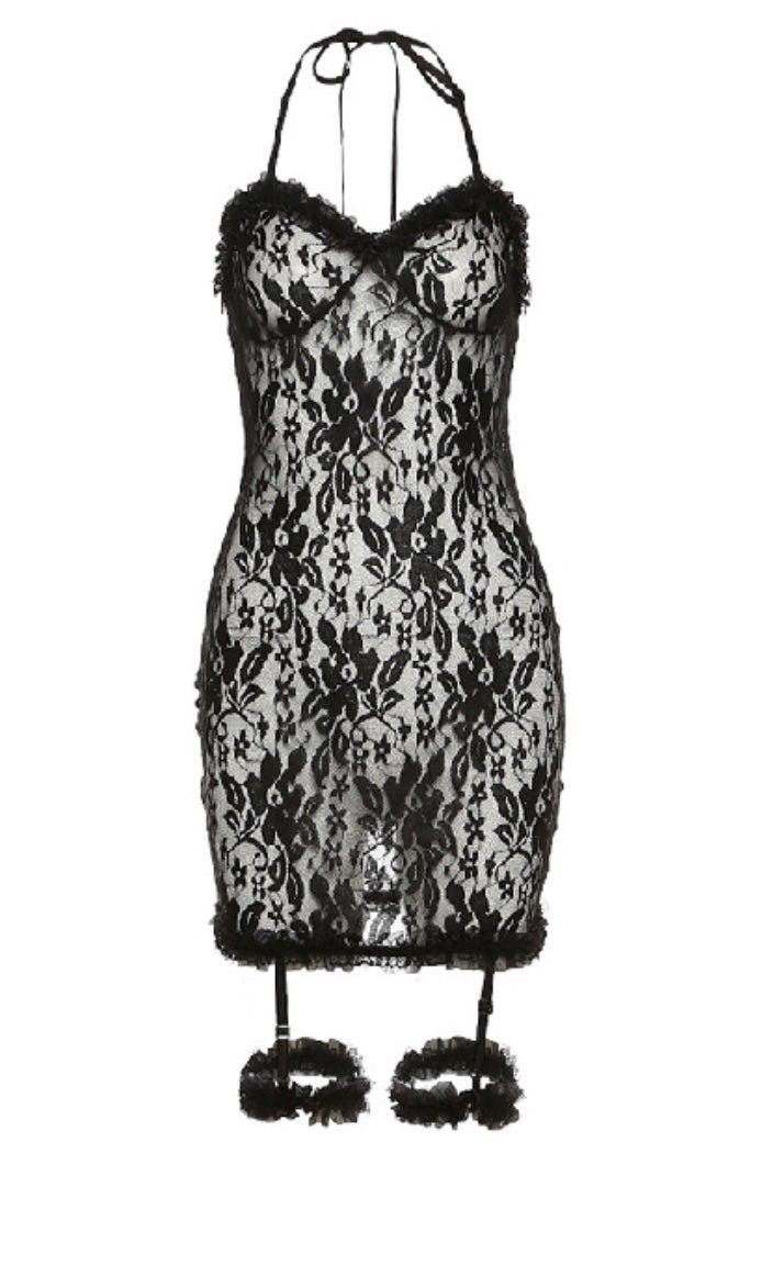 Lover Lace Sling Dress